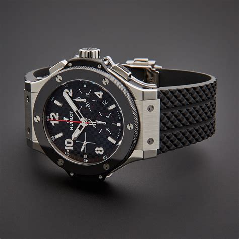 hublot big bang 44mm automatic chronograph 301.sb.131.rx ss ceramic|Hublot chronograph.